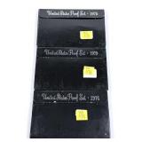 x3- U.S. Proof sets: 1975, 1976, 1999 -x3 sets-
