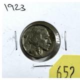 1923 Buffalo nickel