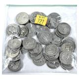 x12- Quarters, 90% silver -x12 quarters -Sold by