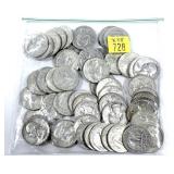 x58- Quarters, 90% silver -x58 quarters -Sold by