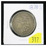 1878-S Morgan dollar