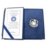 1997 NFL Game coin, .999 silver, 1 oz.