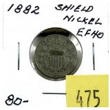1882 Shield nickel