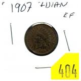 1907 Indian Head cent