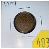 1907 Indian Head cent