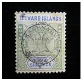 Leeward Islands 16 MH, slight soiling above LE,