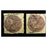 New South Wales (lot of 2) 44 used CV $120