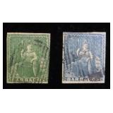 Barbados 5a, 6 used, CV $195