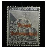 British Bechuanaland 4 MH, CV $40