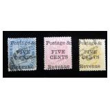 Ceylon 96 used, 117 MH, 118 used, CV $53