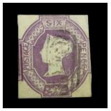 Great Britain 7 used wmk inverted, CV 1150