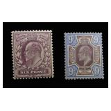 Great Britain 135, 136 MH, CV $185