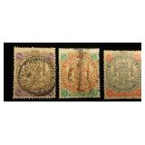 Rhodesia 35, 38, 39 used CV $176