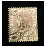 Straits Settlements 64 used, CV $ $175