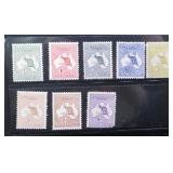 Australia A1 Stamps 1/2 - 3d, 5, 6, 9d MH