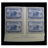 Australia 148 block of 4 MNH, CV $80