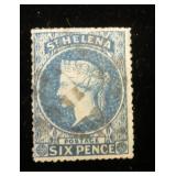 St. Helena 2B used, CV $160