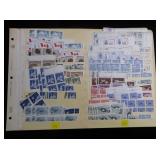 Lot, 8 Canada Stock Pages mint stamps