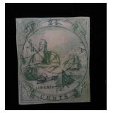 Liberia 3(HR) used, CV $50