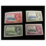 St. Helena 111-114 MH, CV $31