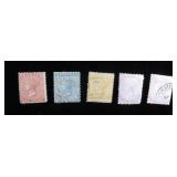 Bermuda 1 MH, 2 used, 3a used, 5 MH, 5 used, CV