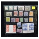 Lot, Australia mint & used stamps