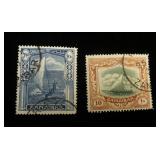 Zanzibar 212, 213 used, CV $70
