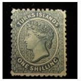 Turks Island 3 MH, CV $105