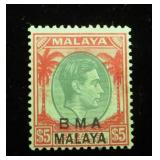 Straits Settlements BMA Malaya 270 MH, CV $72