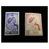 Kedah 55. 56 MNH, CV $35