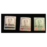 Jahore 54, 55, 57 MH, CV $120