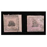 British Guiana 103 type 1 MH, 103 used, CV $115