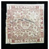 Newfoundland 1 used, CV $350