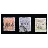 British Central Africa 8-10 used, 8(HR), CV $255
