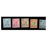 German East Africa N101-105 MH, 103, 105 (HR) CV