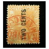 Straits Settlements 59 unused w/ company chop