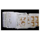 Lot, Canada mint mostly mint blocks Face Value