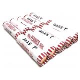 x10- Rolls of 2025 Lincoln cents -x10 rolls