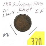 1882 Indian Head cent