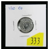 2024 Britannia .999 Fine Silver 1/10 Troy oz.