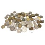 Lot, world coins, 95 pcs.