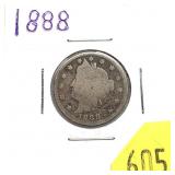 1888 Liberty nickel