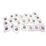 x23- Quarters, 90% silver -x23 quarters -Sold by