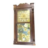 Wood Shelf Clock by Daniel Pratt Jr., Reading