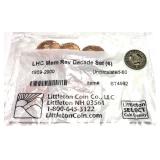 Lot, Lincoln cents and token