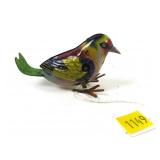 Vintage Tin Wind-up Bird Toy, no key, Japan