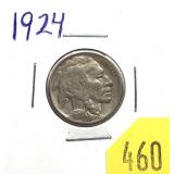 1924 Buffalo nickel