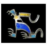 Graziella Laffi Peru sterling silver stylized