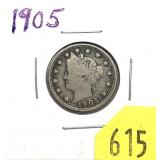 1905 Liberty nickel