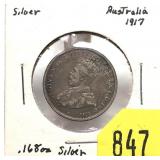 1917 Australia shilling